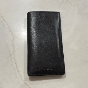 WANT Les Essentiels Black Leather Wallet